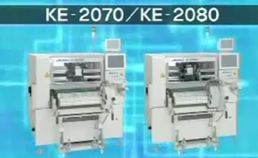 JUKI KE-2070 KE-2080贴片机视频